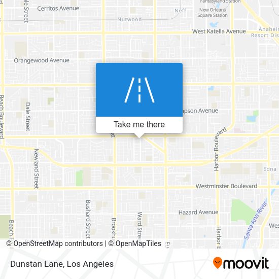 Mapa de Dunstan Lane