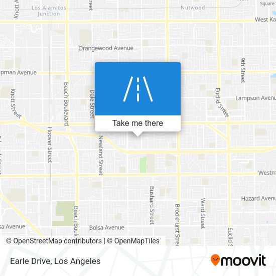Mapa de Earle Drive