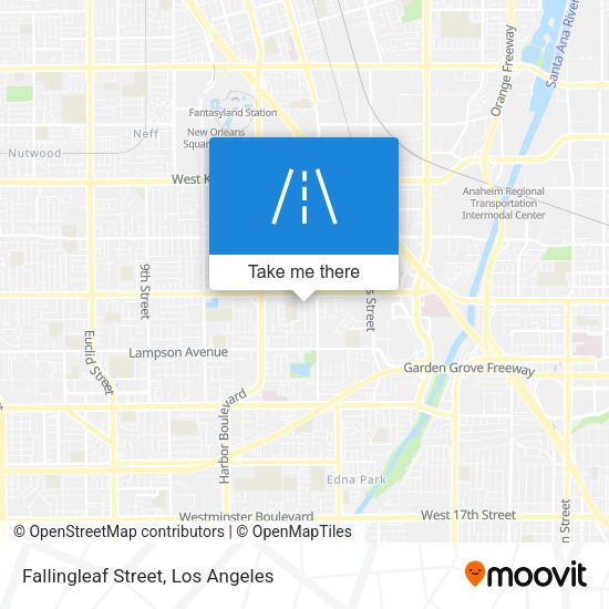 Fallingleaf Street map
