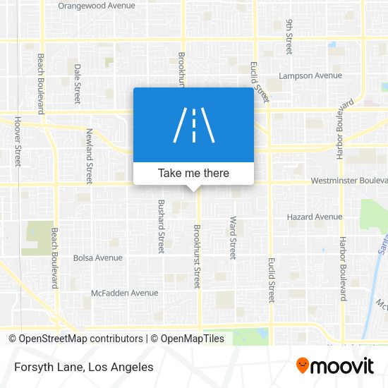 Mapa de Forsyth Lane