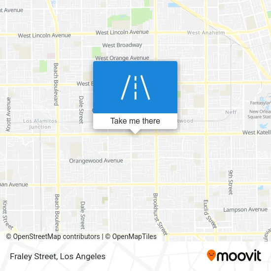Fraley Street map