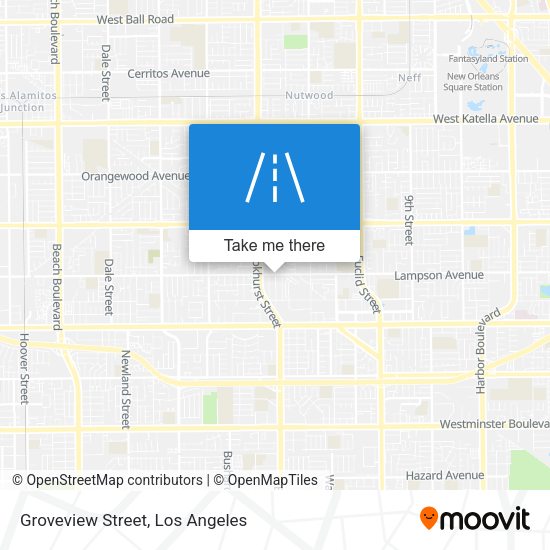 Groveview Street map