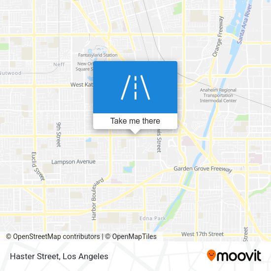 Mapa de Haster Street