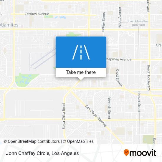 John Chaffey Circle map