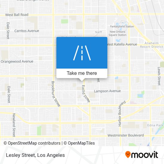 Mapa de Lesley Street