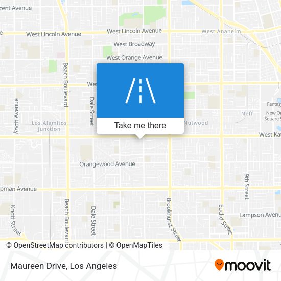 Mapa de Maureen Drive