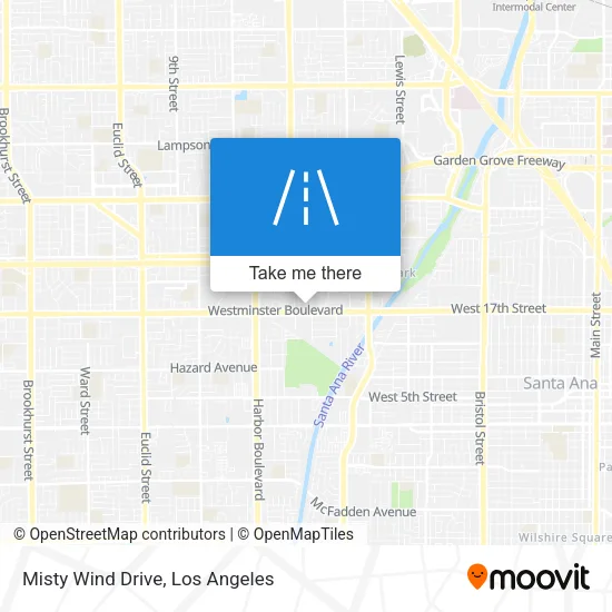 Misty Wind Drive map