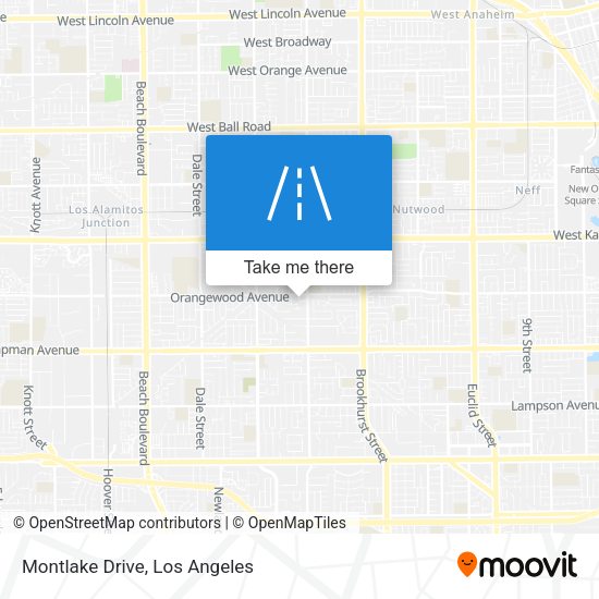 Mapa de Montlake Drive