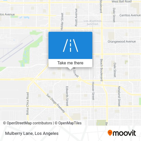 Mulberry Lane map