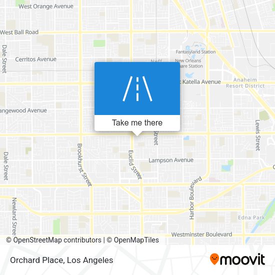 Mapa de Orchard Place