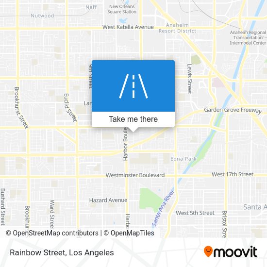 Mapa de Rainbow Street