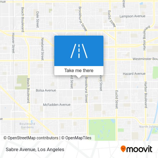 Mapa de Sabre Avenue