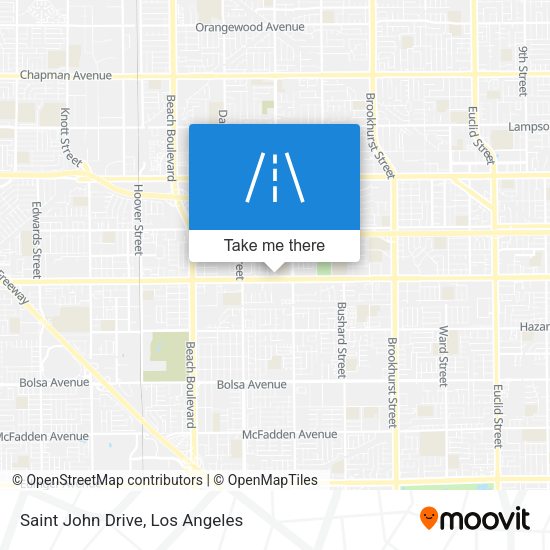 Mapa de Saint John Drive