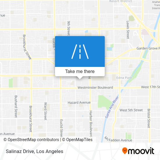 Mapa de Salinaz Drive