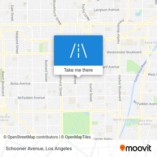 Schooner Avenue map