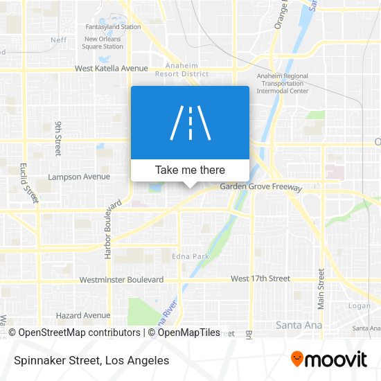 Spinnaker Street map