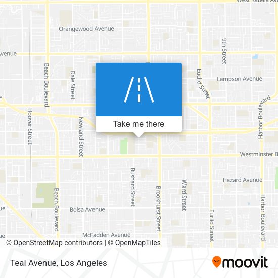 Mapa de Teal Avenue