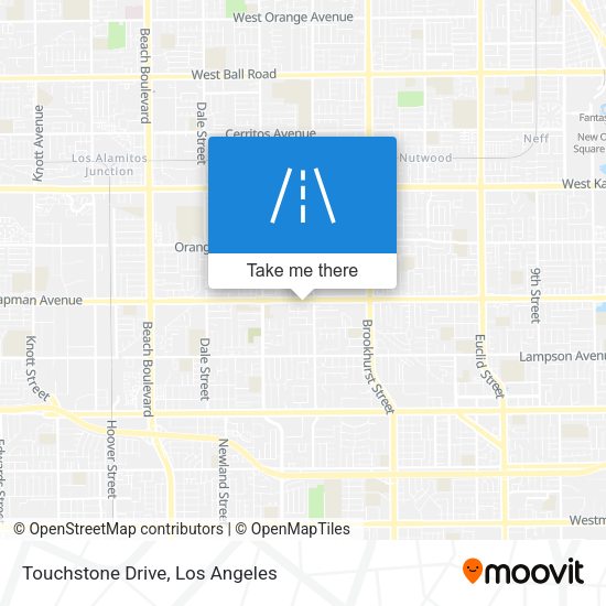 Touchstone Drive map