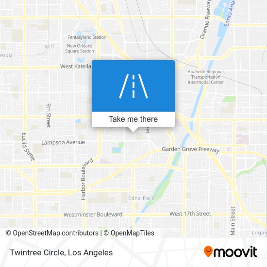 Mapa de Twintree Circle