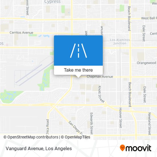 Vanguard Avenue map