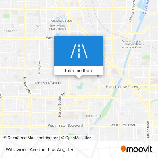 Mapa de Willowood Avenue