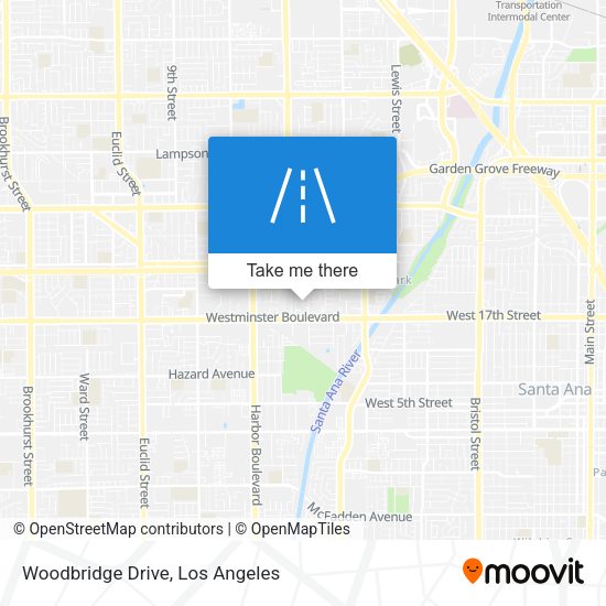 Woodbridge Drive map