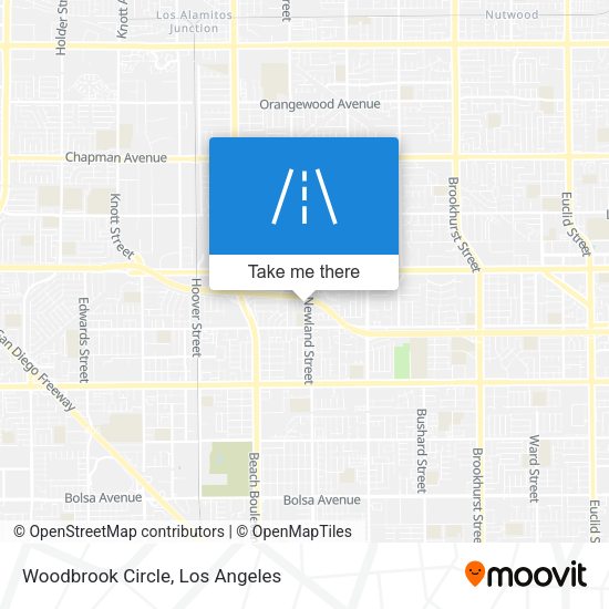 Mapa de Woodbrook Circle