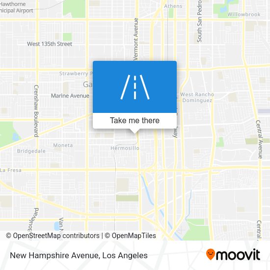 New Hampshire Avenue map