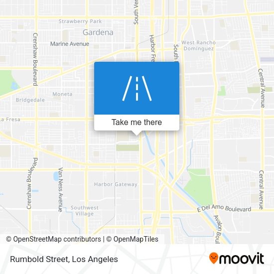 Mapa de Rumbold Street