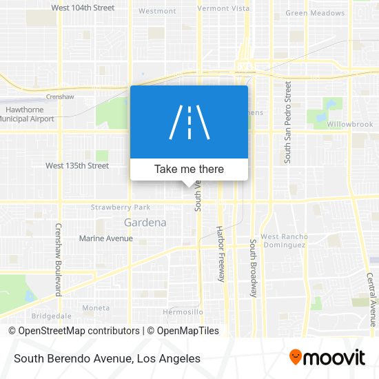 Mapa de South Berendo Avenue