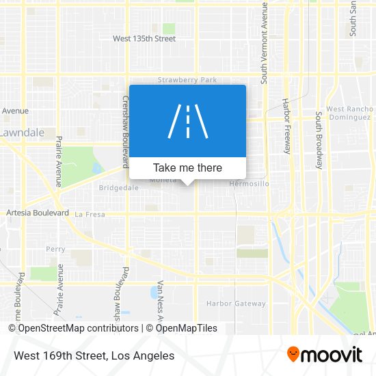 Mapa de West 169th Street