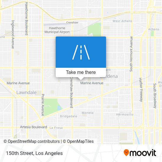 150th Street map