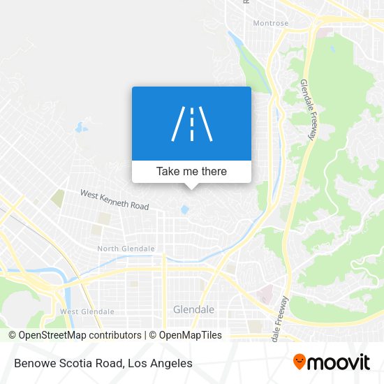 Mapa de Benowe Scotia Road