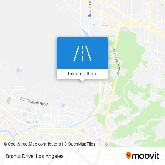 Mapa de Branta Drive