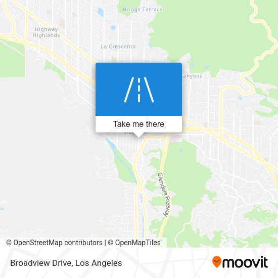 Mapa de Broadview Drive