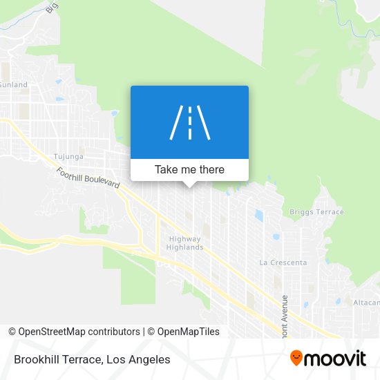 Mapa de Brookhill Terrace