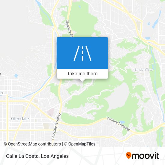 Mapa de Calle La Costa