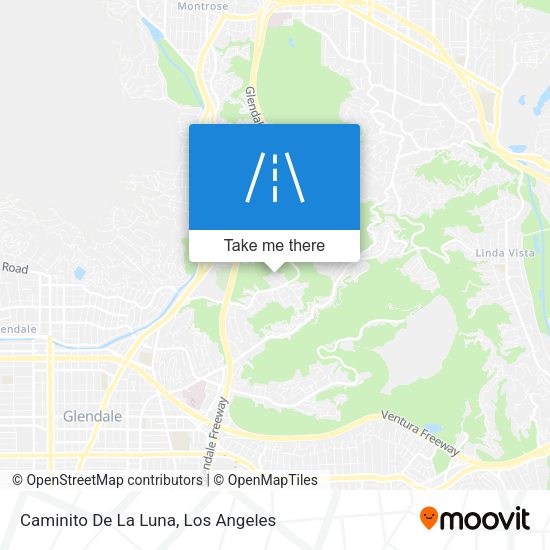 Caminito De La Luna map