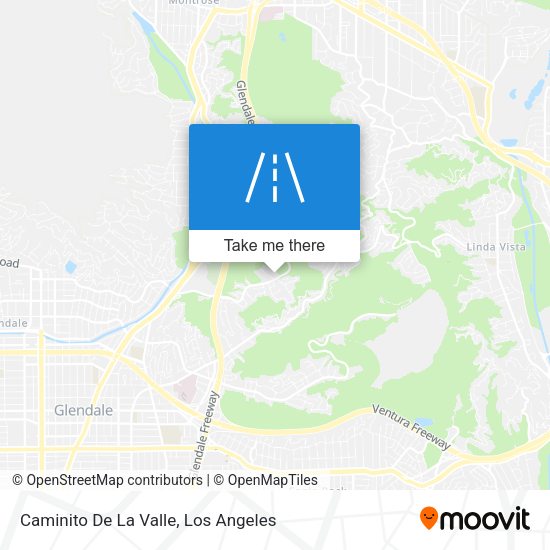 Caminito De La Valle map