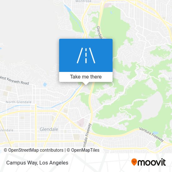 Mapa de Campus Way