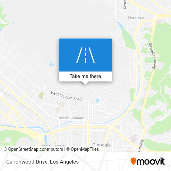 Mapa de Canonwood Drive