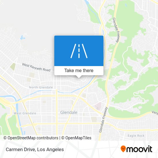 Mapa de Carmen Drive