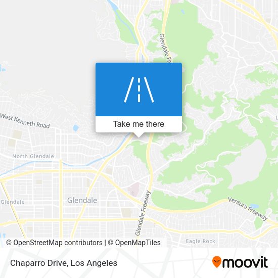 Mapa de Chaparro Drive