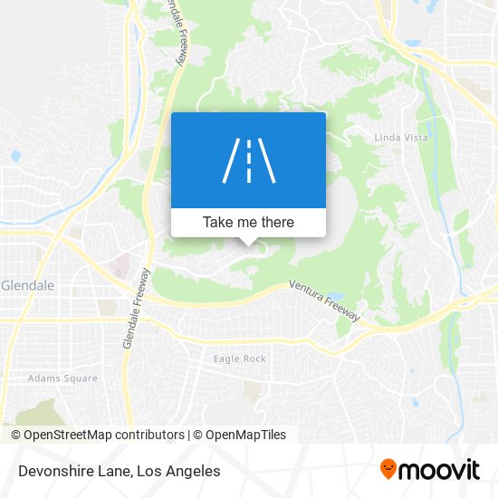 Mapa de Devonshire Lane