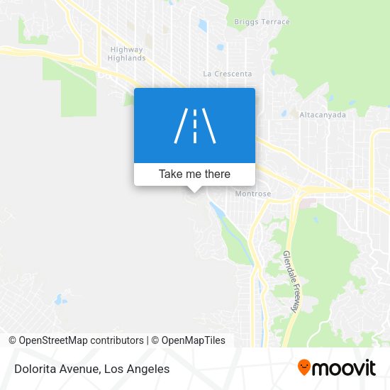 Mapa de Dolorita Avenue