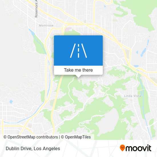 Dublin Drive map