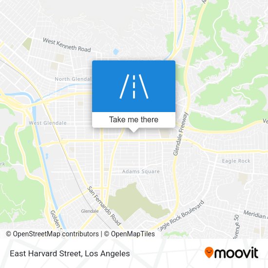 East Harvard Street map