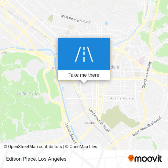 Mapa de Edison Place