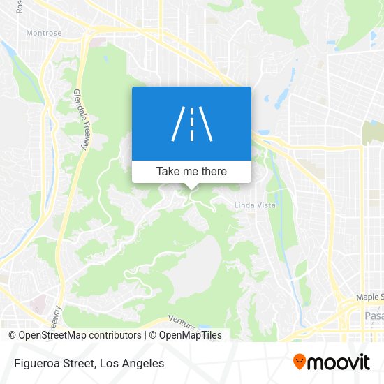 Mapa de Figueroa Street