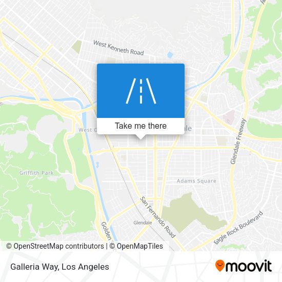 Mapa de Galleria Way